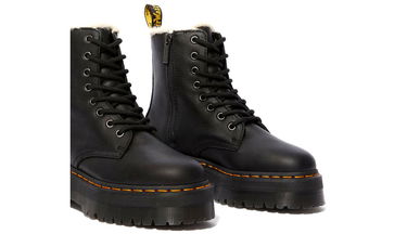 Sneakers og sko Dr. Martens Jadon Faux Fur Lined Sort | DM25637001, 3