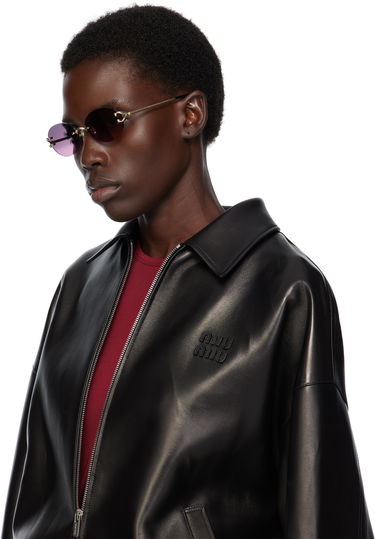 Solbriller Cartier Cartier 'Signature C de Cartier' Sunglasses Lilla | CT0551S-004, 3