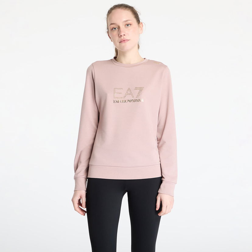 Sweater Emporio Armani EA7 Emporio Armani Train Evolution T-Shirt Lyserød | 8NTM45TJ9RZU4079