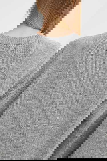 Sweater Barbour Barbour Woodhouse Knitted Jumper Grå | LKN1666GY15, 3
