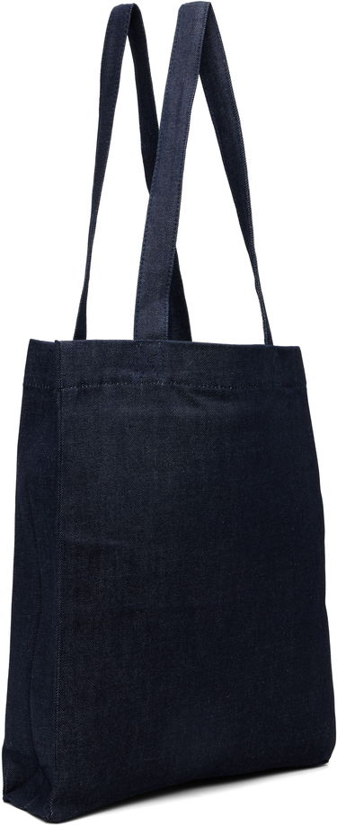 Mulepose A.P.C. A.P.C. Laure Denim Tote Bag Mørkeblå | COHIZ-M61445, 4