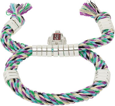 Armbånd KIKO KOSTADINOV Kiko Kostadinov Sable Arms Braided Rope Bracelet with Pendant Flerfarvet | KKWAW25BR02-203, 1