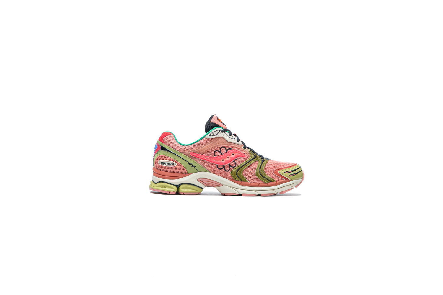 Sneakers og sko Saucony Jae Tips x Progrid Triumph 4 ‘Virginia Creeper’ - Flowers Grow Uptown Pack Lyserød | S70966-2, 1