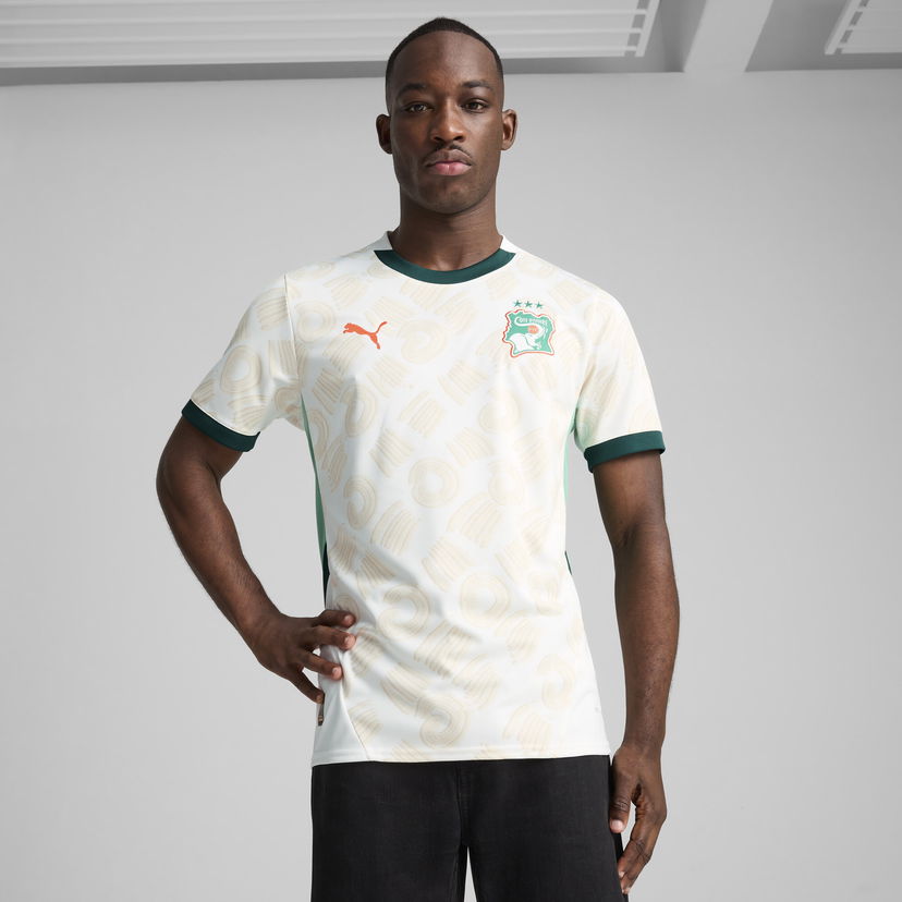 T-shirt Puma Ivory Coast Away 2025 Jersey Hvid | 777210_02