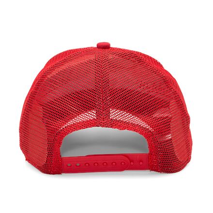 Kasket New Era 9FORTY A-Frame Trucker Oval Red / White One Size Rød | 60435036, 1