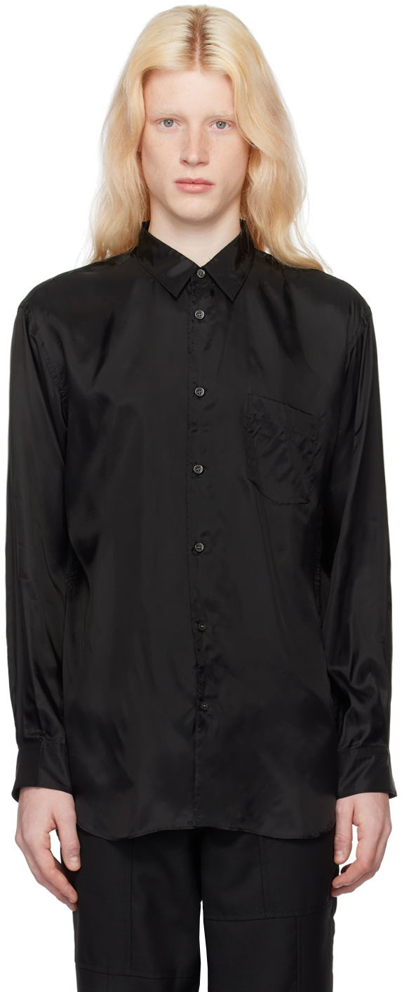 Skjorte Comme des Garçons Buttoned Shirt Sort | FZ-B132-051