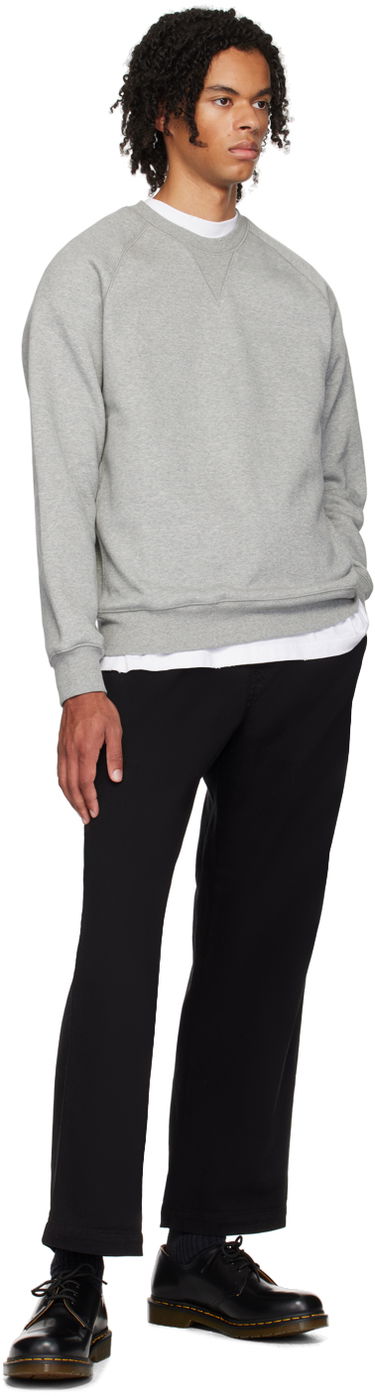 Bukser Carhartt WIP Relaxed Fit Cotton Twill Trousers Sort | I033585, 3