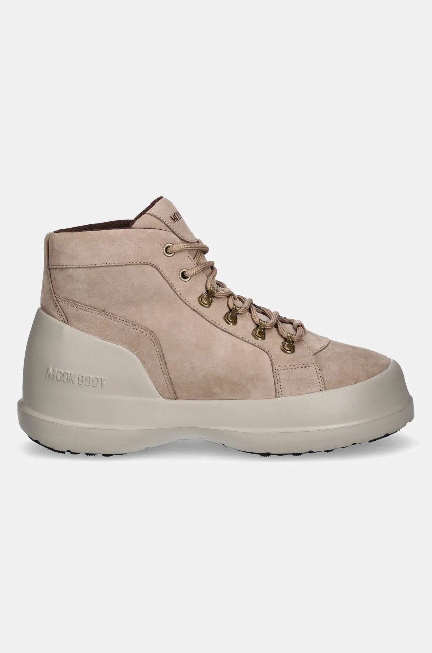 Sneakers og sko Moon Boot MB LUNA TREK MID NUBUCK Boots Beige | 80D2480070.L003.M, 1