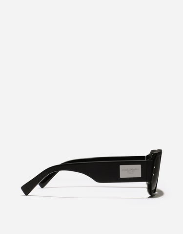 Solbriller Dolce & Gabbana Squared Pilot Dna Sunglasses Sort | VG448AVP09A9V000, 2