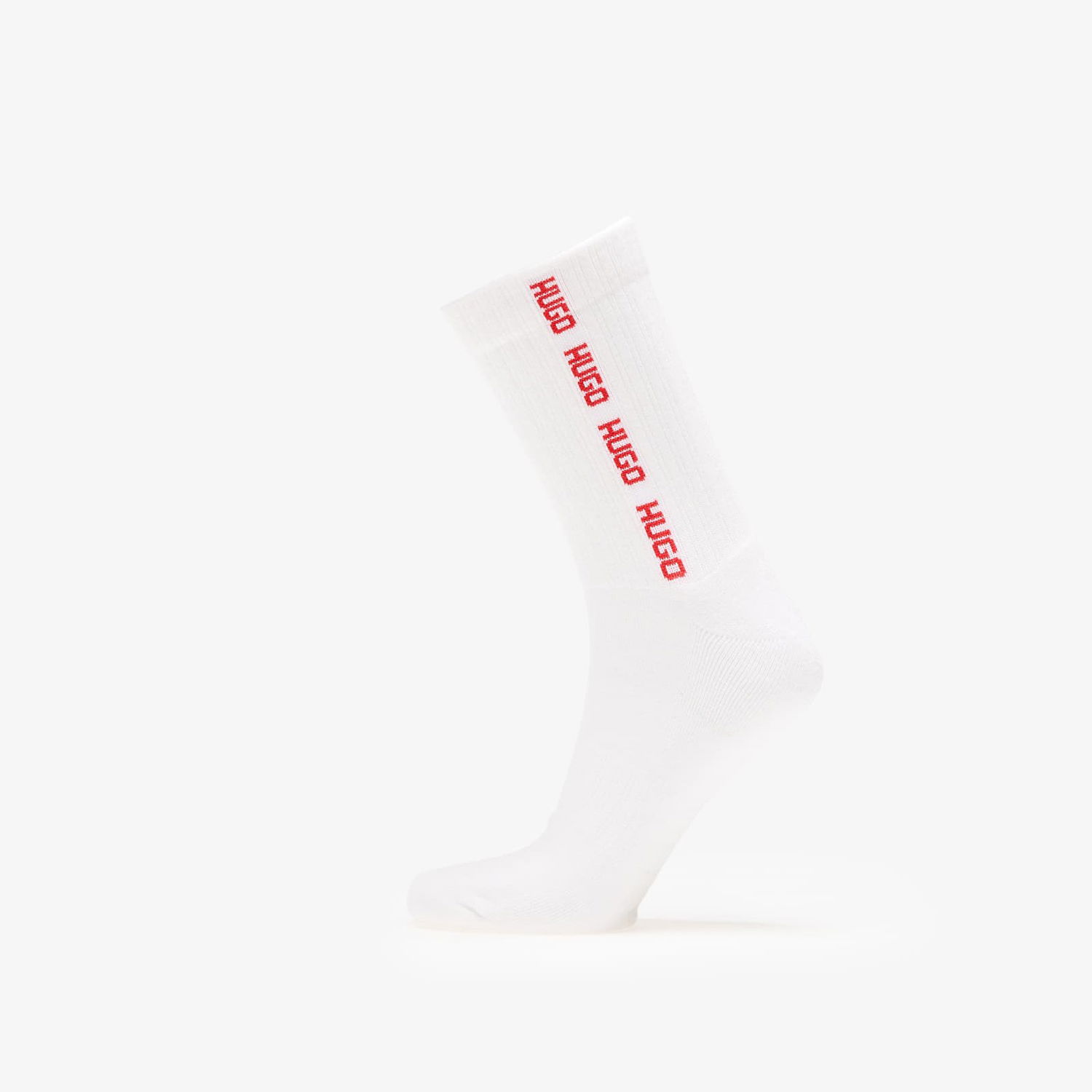 Sokker BOSS Hugo Boss 3-Pack Rib Tape Socks Hvid | 50543076-101, 1
