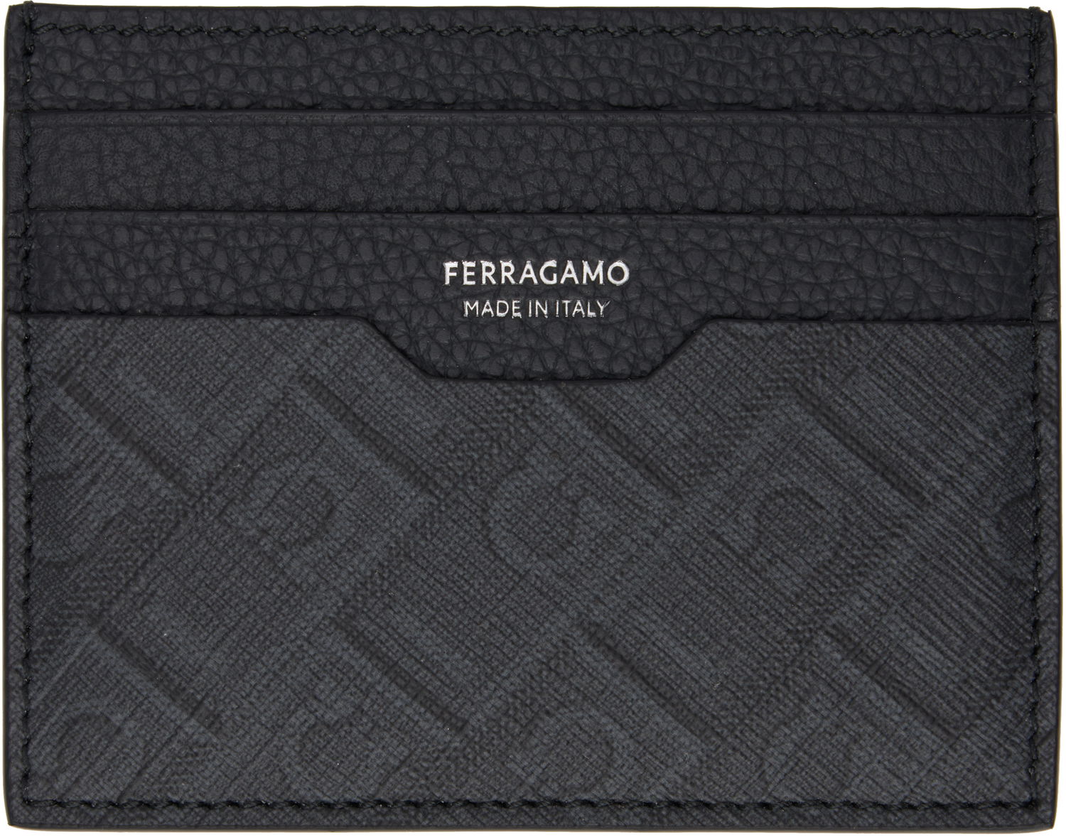 Tegnebog FERRAGAMO Ferragamo Credit Card Holder Sort | 780321, 0