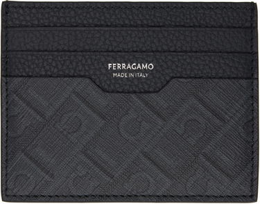 Tegnebog FERRAGAMO Ferragamo Credit Card Holder Sort | 780321, 0
