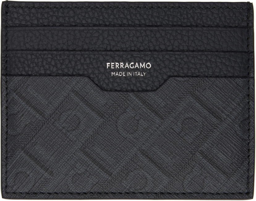 Tegnebog FERRAGAMO Ferragamo Credit Card Holder Sort | 780321