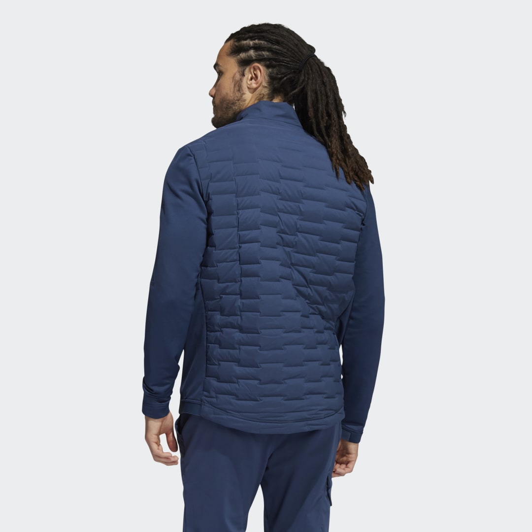 Jakke adidas Originals Frostguard Recycled Content Full-Zip Padded Jacket Mørkeblå | H50984, 1