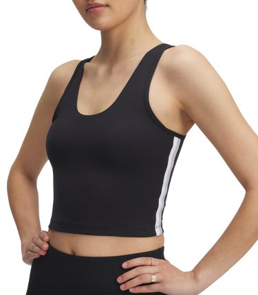 Crop top Under Armour UA Motion Sport Tape Crop Tank Sort | 6005844-006, 0