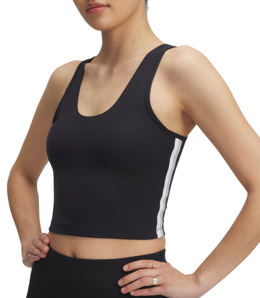 Crop top Under Armour UA Motion Sport Tape Crop Tank Sort | 6005844-006