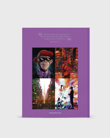 Bog og blad ASSOULINE “Metaverse Dream” by Paul “The Profit” Dawalibi & Gregory Landegger Lilla | 9781649801852, 1