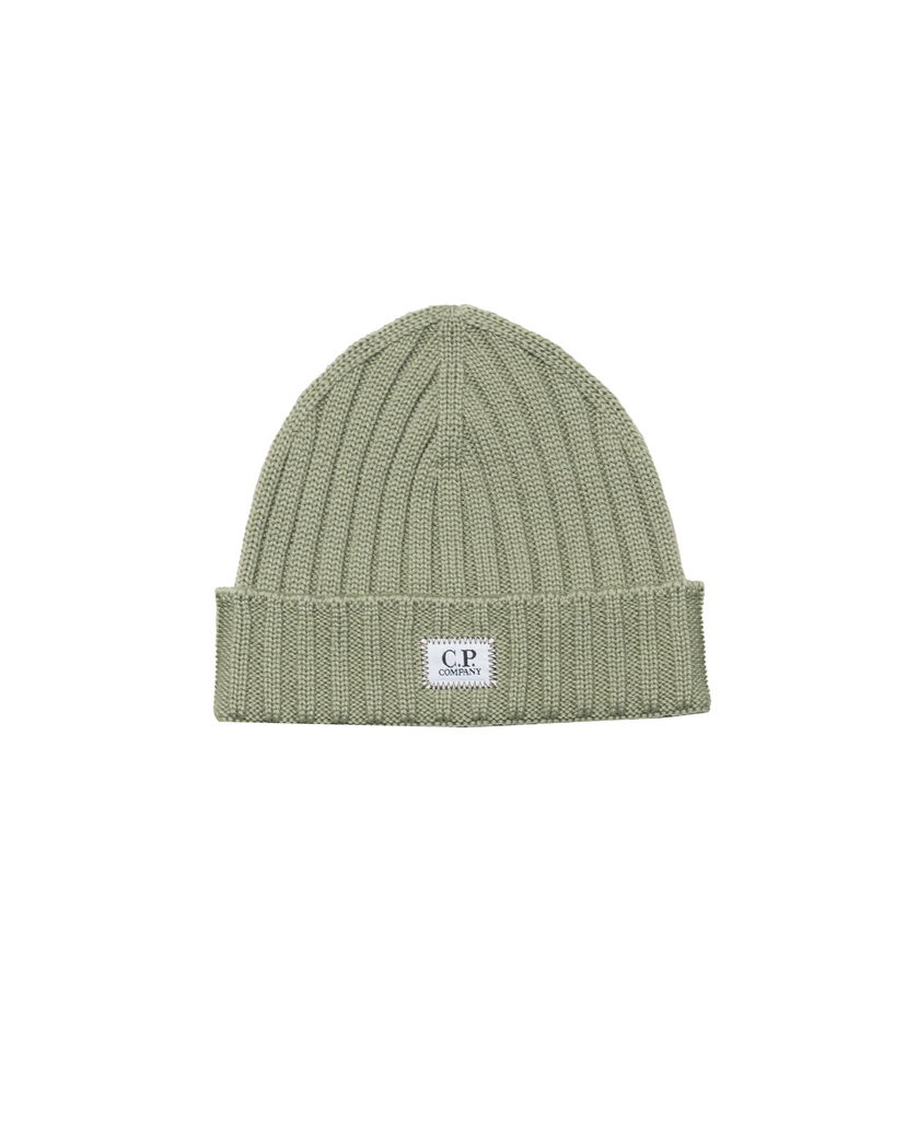 Beanie C.P. Company C.P. Company Knit Beanie Grøn | 19CMAC738A005509A-631