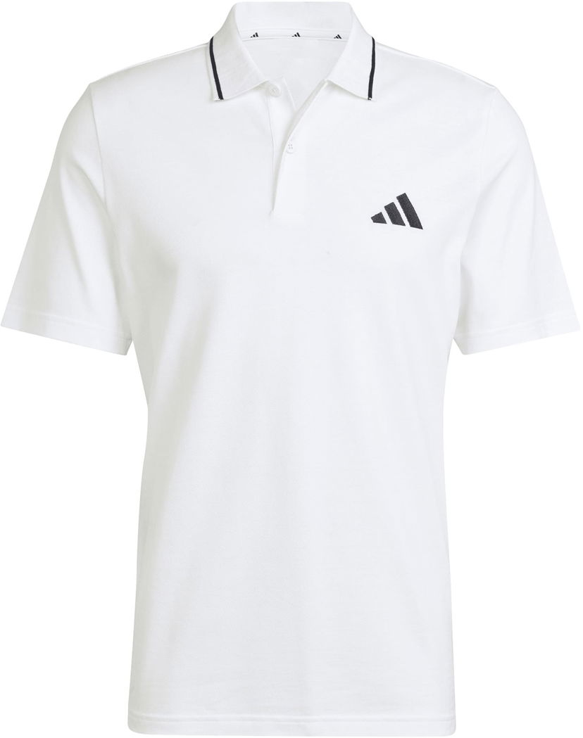 Polo skjorte adidas Originals adidas SL PQ Polo Shirt Hvid | je9020