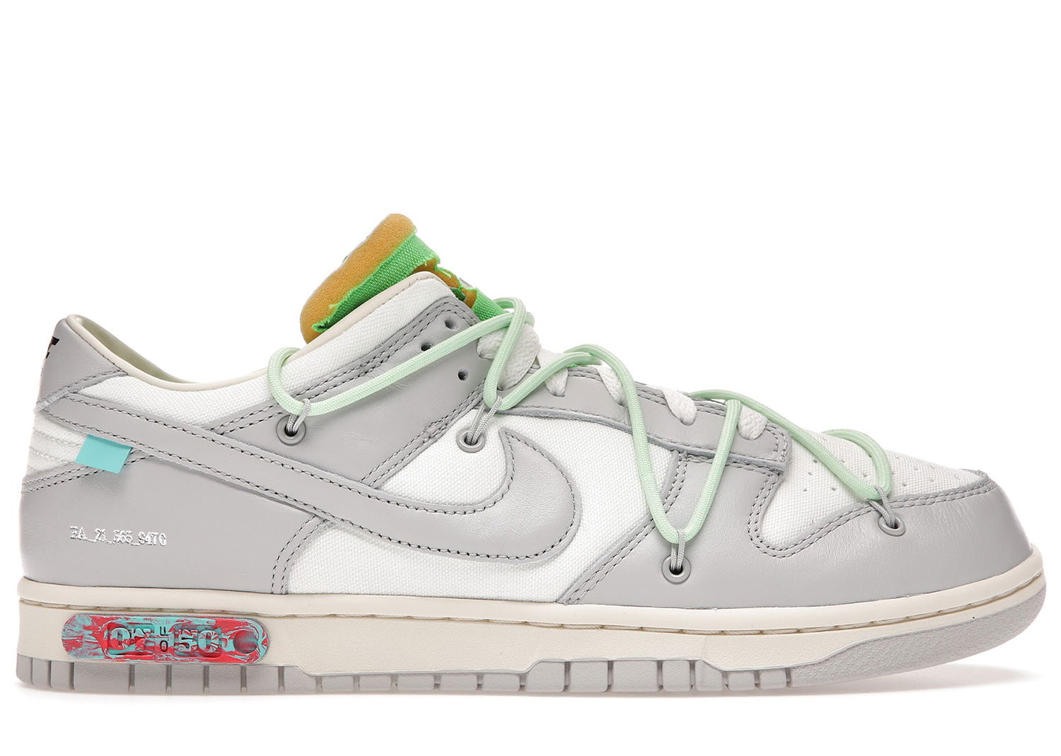 Sneakers og sko Nike Dunk Low Off-White Lot 7 Grå | DM1602-108, 0