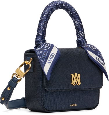 Håndtaske AMIRI 'MA' Denim Micro Bag Mørkeblå | AWBGTH1085, 1