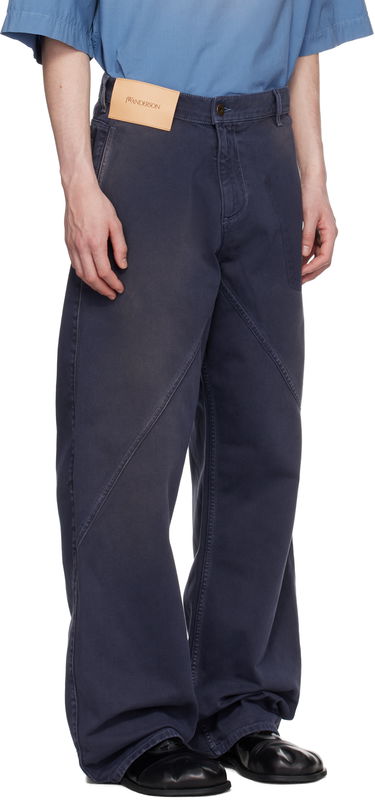 Bukser JW Anderson JW Anderson Twisted Workwear Jeans Blå | DT0115-PG1522, 4