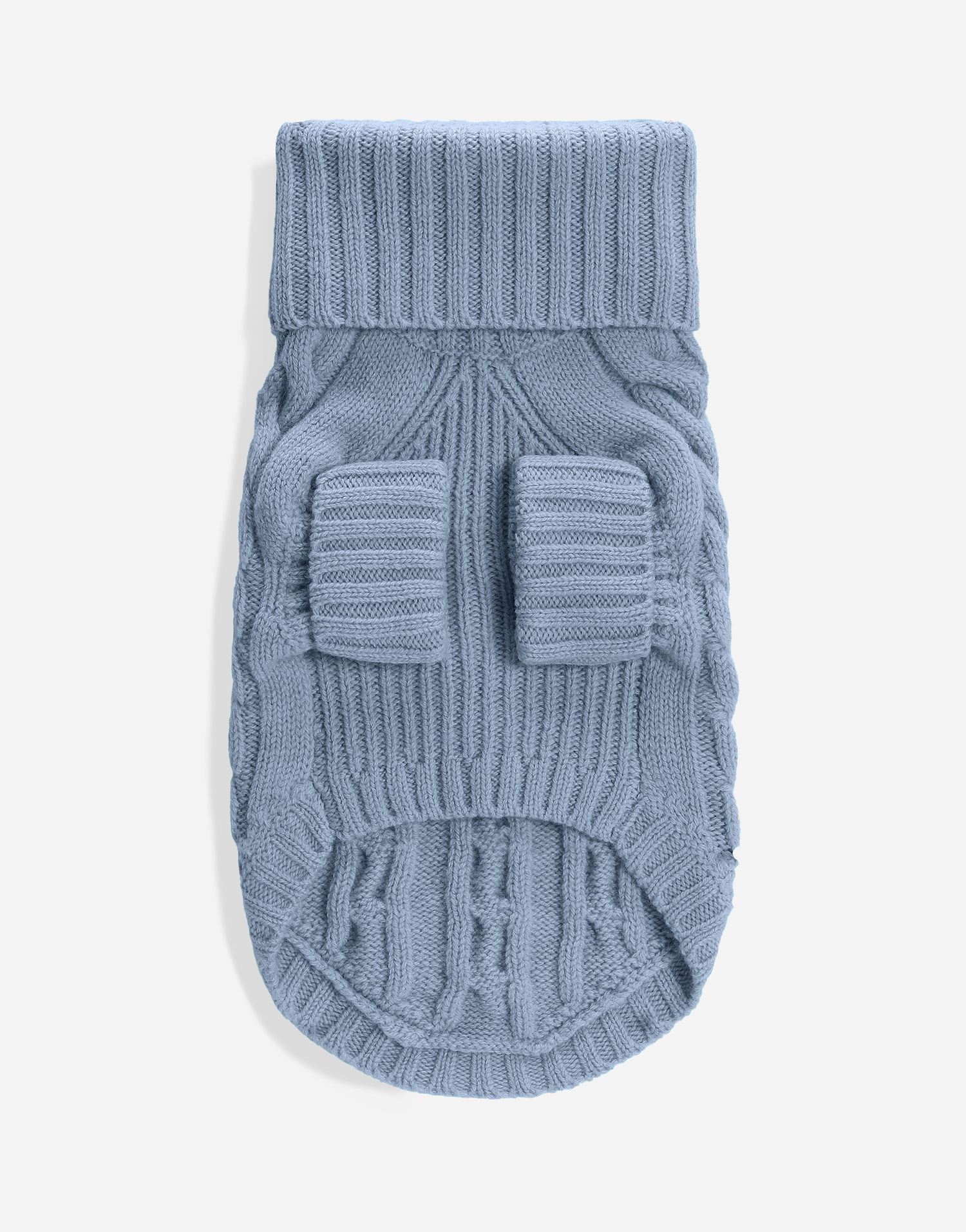 Sweater Dolce & Gabbana Dolce & Gabbana Cable Knit Wool Dog Sweater Blå | GX09KCJFMMDB3784, 1
