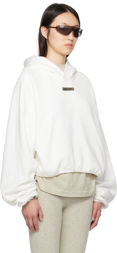 Sweatshirt Fear of God ESSENTIALS Modern Fit Hoodie Hvid | 192SP257754FW, 1
