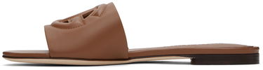Sneakers og sko Dolce & Gabbana White 'DG' Cutout Slides Hvid | CQ0436 AY329, 2