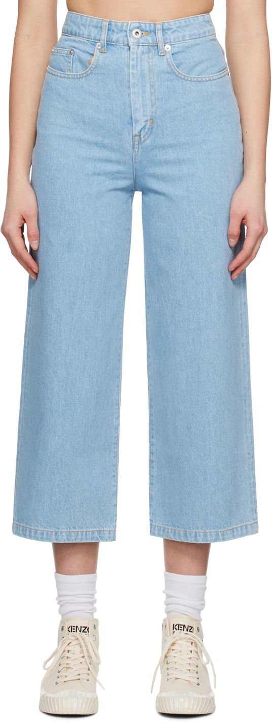 Jeans KENZO Paris Sumire Jeans Blå | FD52DP2136B4, 0