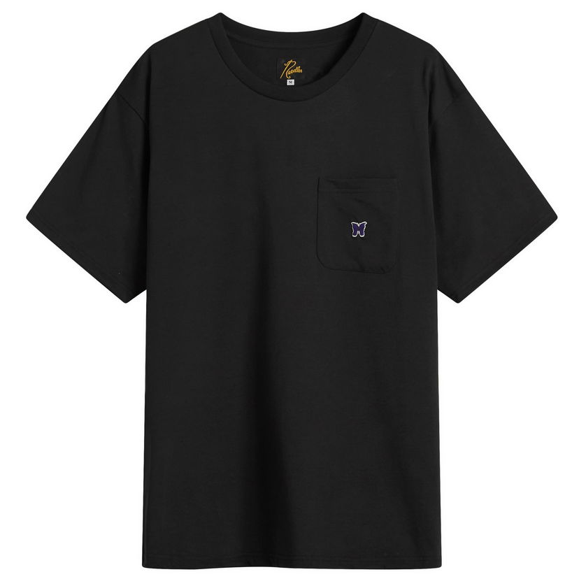 T-shirt Needles Needles Papillion Pocket Tee, Size L Sort | QV362-C