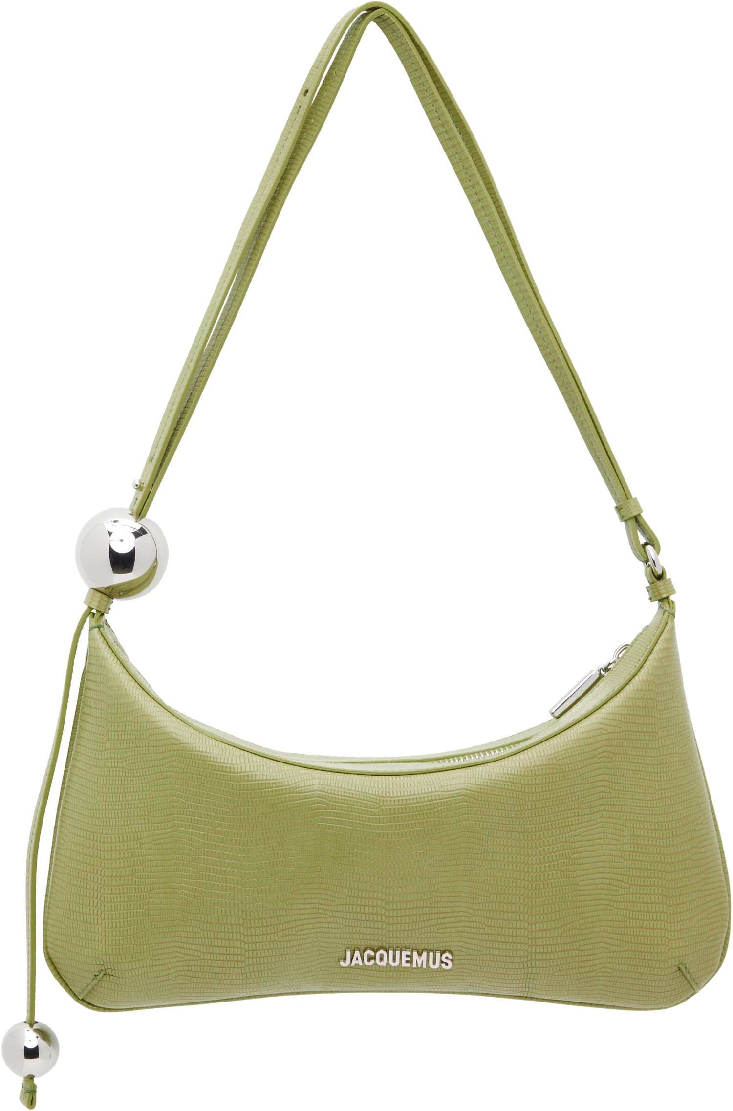Skuldertaske Jacquemus Jacquemus La Croisière 'The Large Bisou Perle' Shoulder Bag Grøn | 25E251BA410-3235, 0