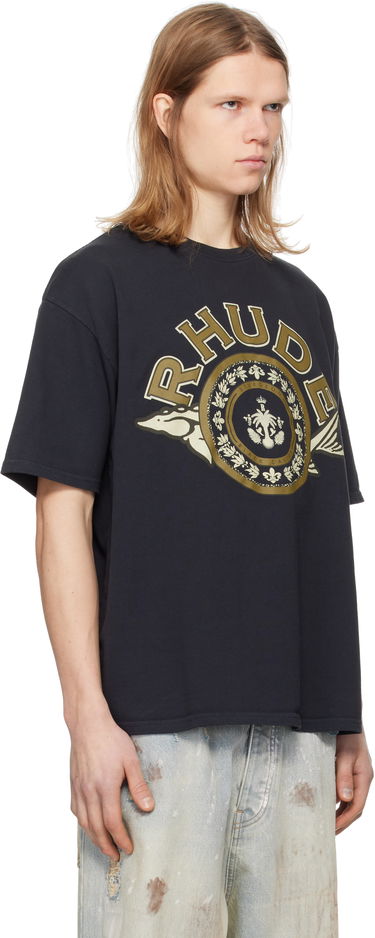 T-shirt Rhude Rhude Caviar Graphic T-Shirt Sort | RHPS25TT05012, 1