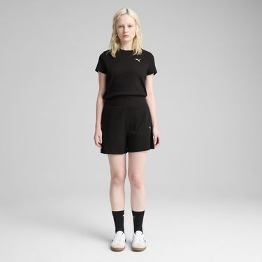 Shorts Puma ESS Elevated 5" High-Waisted Ribbed Shorts Sort | 685026_01, 3