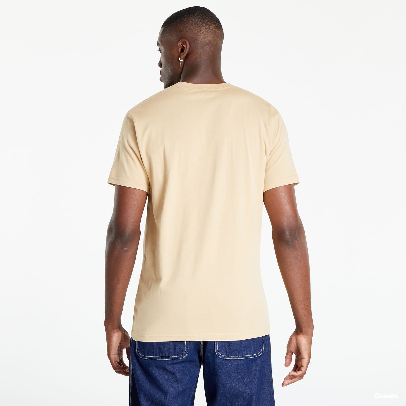 T-shirt Vans Left Chest Logo Tee Beige | VN0A3CZEY971, 1