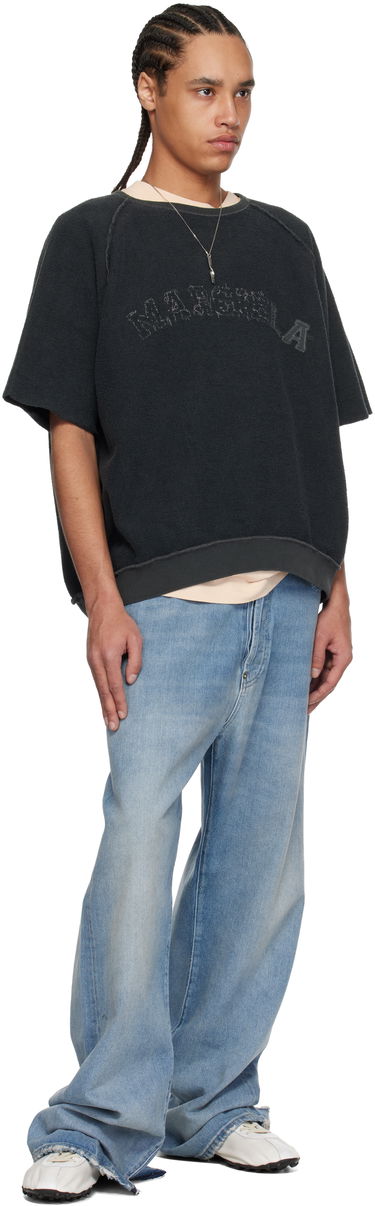 Sweater Maison Margiela Maison Margiela Logo Short-Sleeve T-Shirt Sort | S50GU0229 M25021, 3
