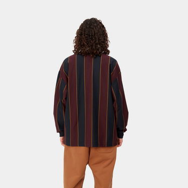 Skjorte Carhartt WIP Ruben Rugby Shirt Mørkeblå | I032204_1RR_XX, 2