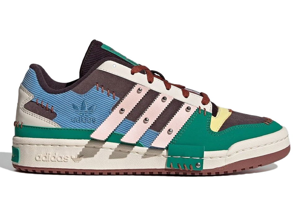 Sneakers og sko adidas Originals Forum Low Melting Sadness Patchwork White Flerfarvet | GW8724, 0