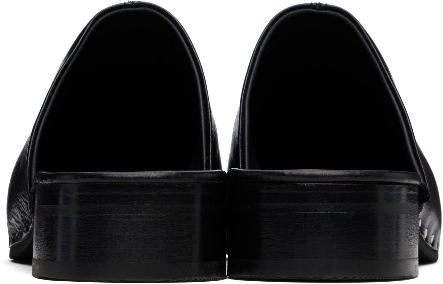 Tøj OUR LEGACY Our Legacy Naoto Clogs Sort | A2257NCB, 1