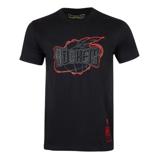T-shirt Mitchell & Ness Mitchell & Ness Houston Rockets Graphic T-Shirt Sort | MN13S32-HOU