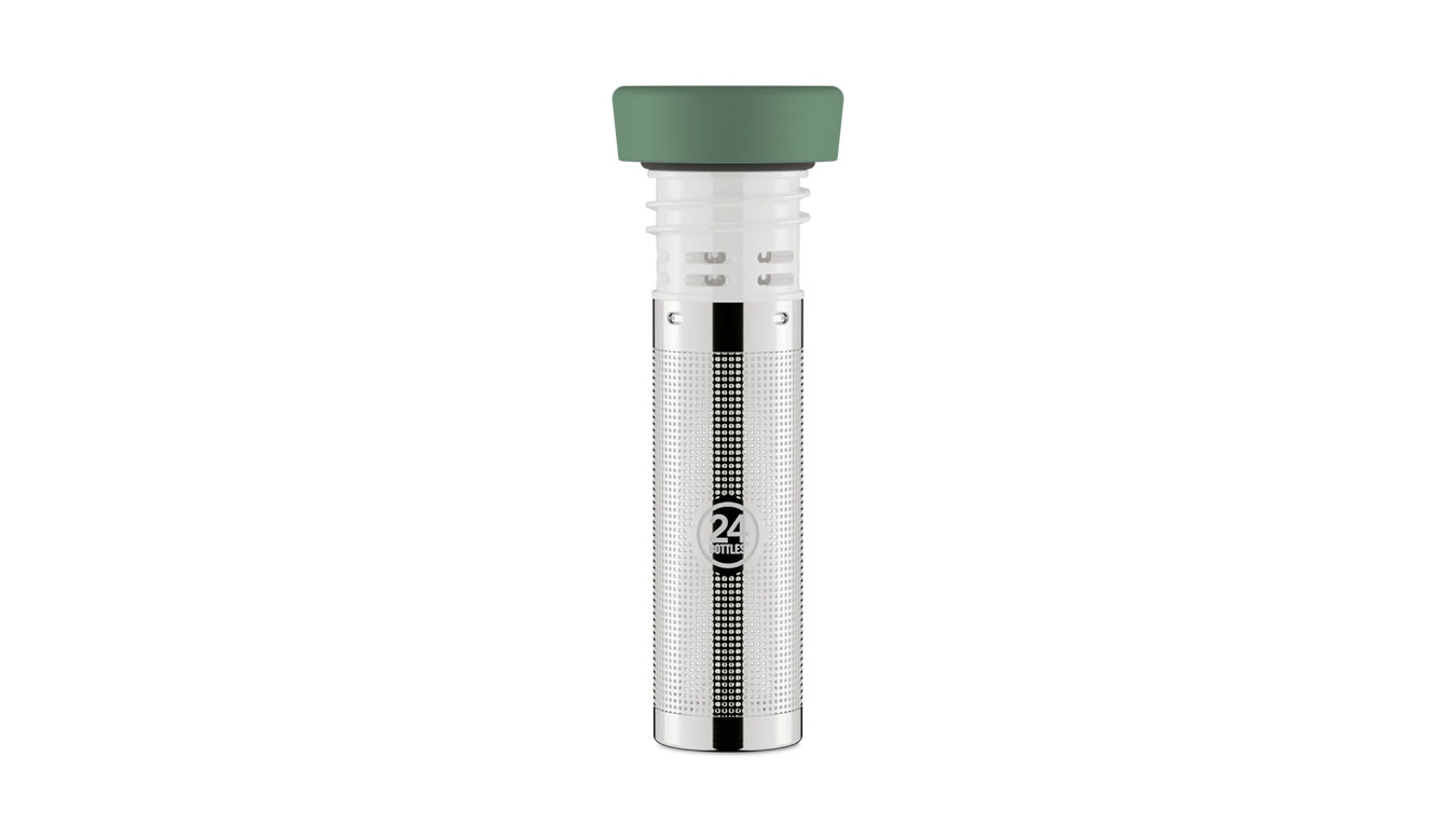 Drikkeflaske 24Bottles Bottle Infuser Lid Metalisk | IL_000_light_green, 0