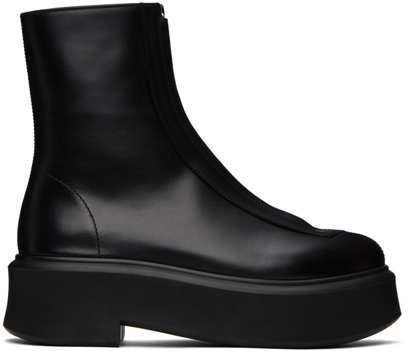 Sneakers og sko The Row The Row Zipped I Boots Sort | F1144-L64R