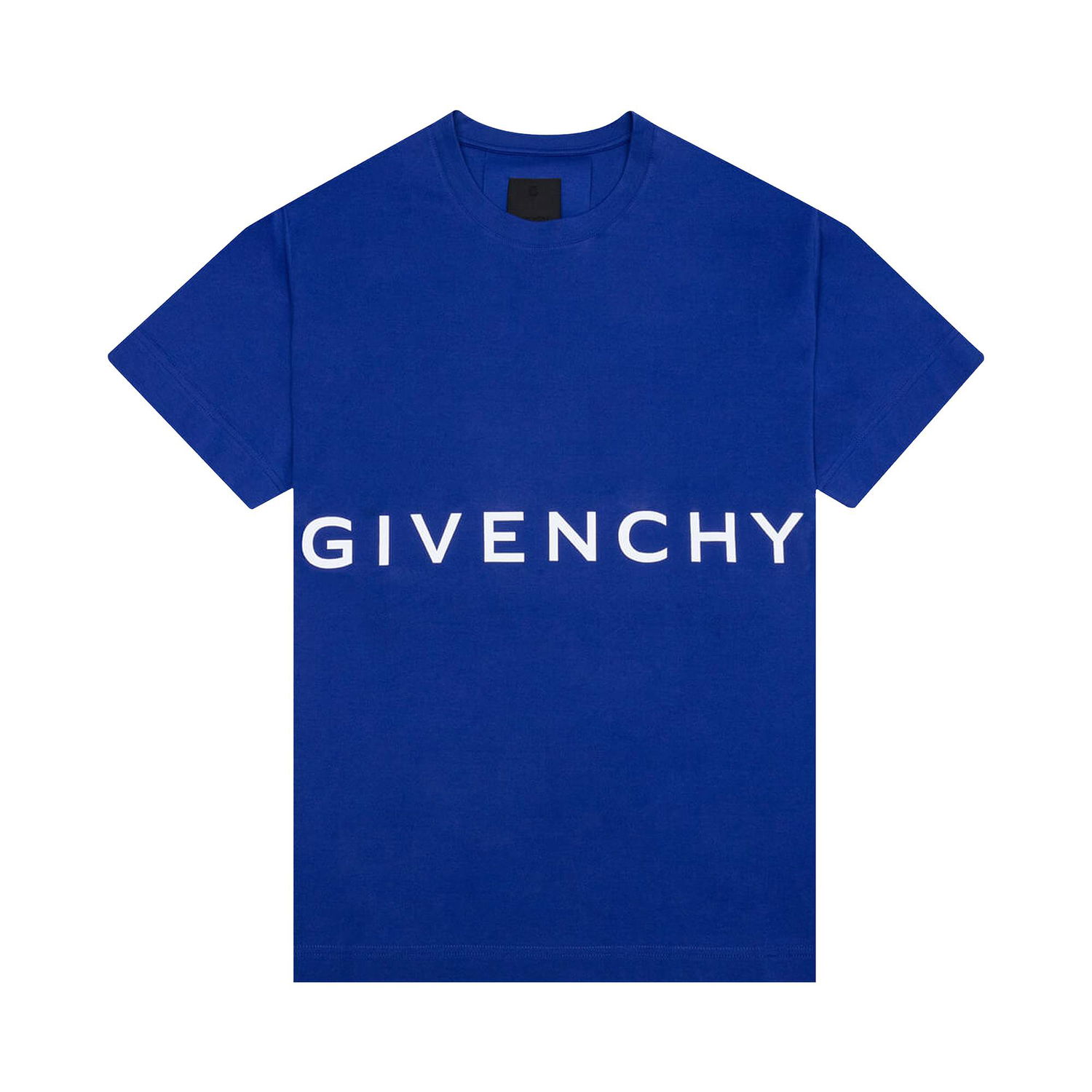 T-shirt Givenchy Classic Fit Bonded T-Shirt Blå | BM71D43Y6B 426, 1