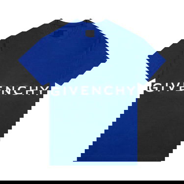 T-shirt Givenchy Classic Fit Bonded T-Shirt Blå | BM71D43Y6B 426, 1