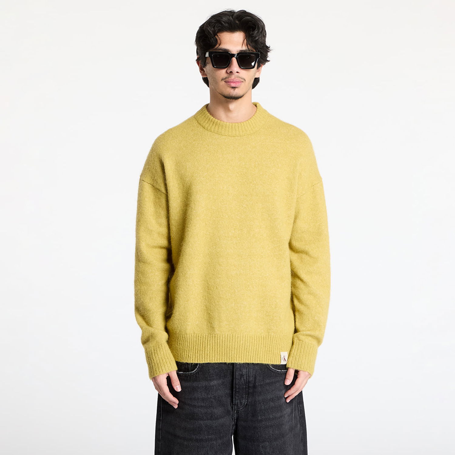 Sweater CALVIN KLEIN Calvin Klein Jeans Warm Texture Sweater Gul | J30J326737 LMD, 0
