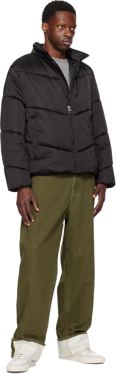Puffer jakke BOSS Water-Repellent Puffer Jacket Sort | 50541590, 3