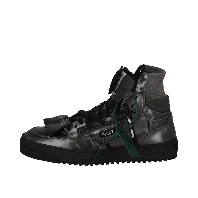 Sneakers og sko Off-White 3.0 Off Court Full Laminated Dark Grey Sort | IA065F23 LEA004 7777
