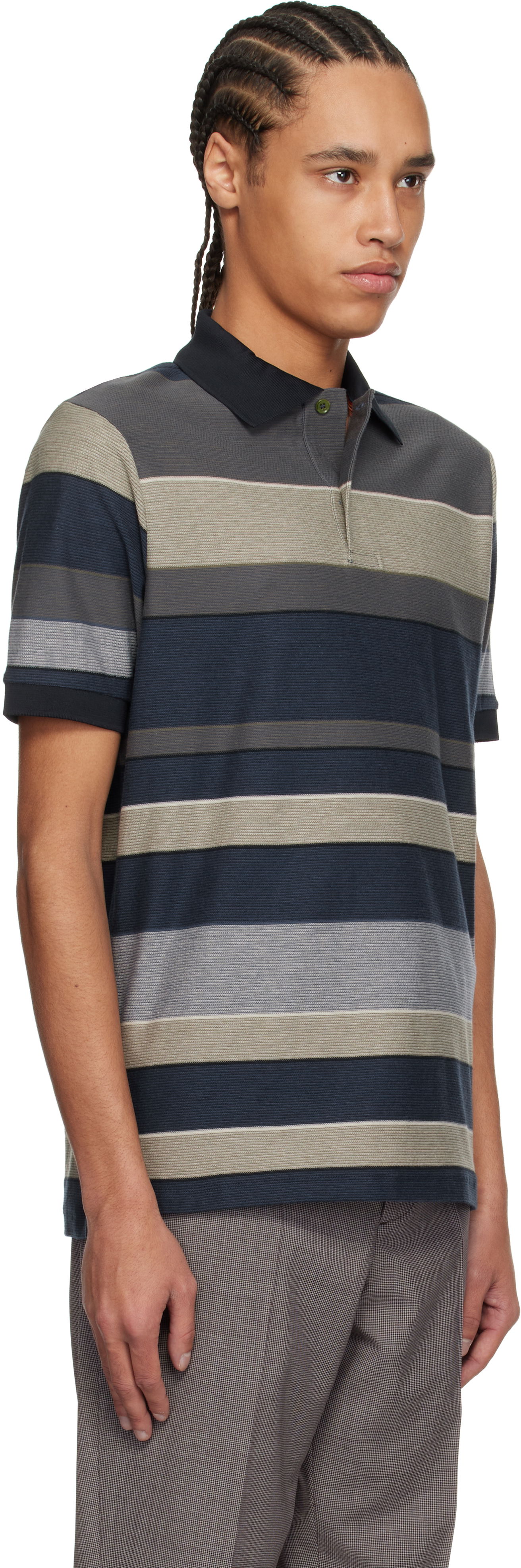 Polo skjorte Paul Smith Paul Smith Cotton Stripe Polo Flerfarvet | M1R-698P-P02605-34, 1