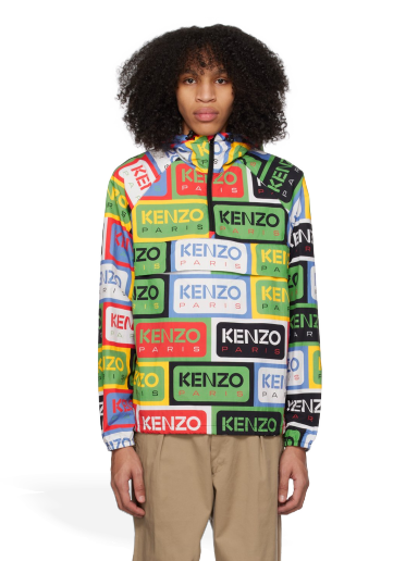 Jakke KENZO Paris Labels Grøn | FD55BL0539NG