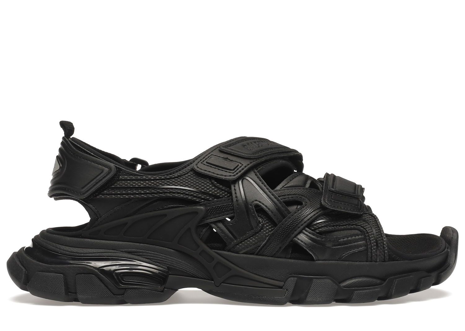 Sneakers og sko Balenciaga Track Sandal Black Sort | 617542W2CC11000, 0